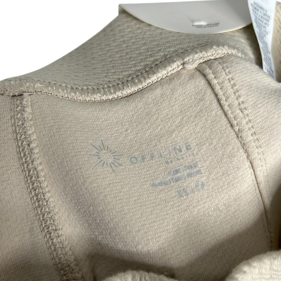 OFFLINE By Aerie PartyFavor High Waisted Flare Textured Legging Women’s Size XS - Picture 10 of 11